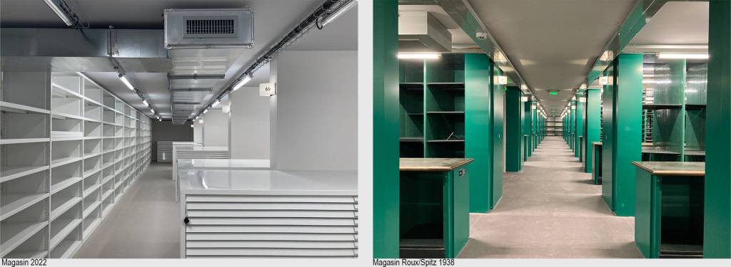 Arhive BNF Richelieu - credit foto Bruno Gaudin Architectes