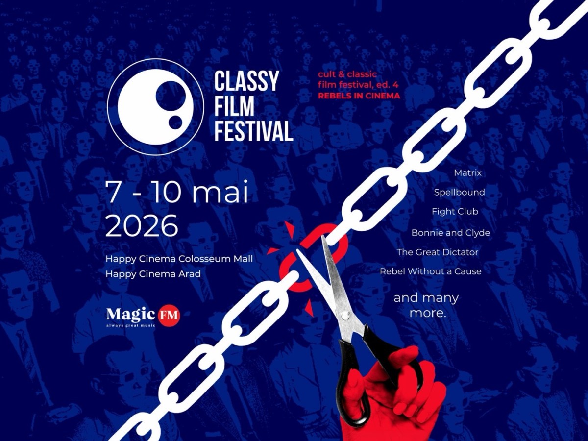 FILM Classy Film Festival, dedicat capodoperelor cinematografiei, în București și Arad luna&nbsp;viitoare
