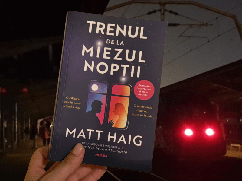 RECENZIE Matt Haig, “Trenul de la miezul nopţii”. Acel tren pe care nu vrei sa îl&nbsp;pierzi